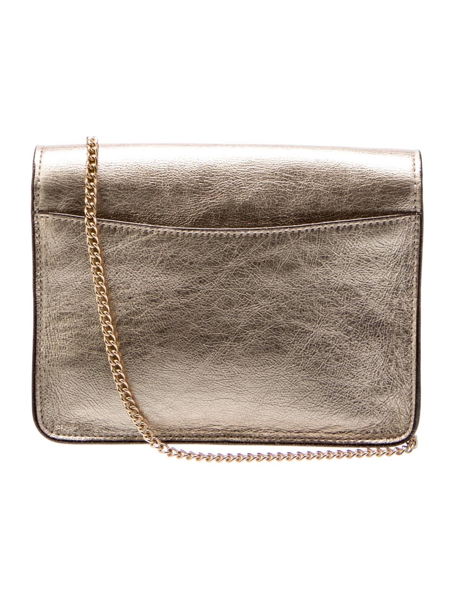 Coach Leather Minaudière